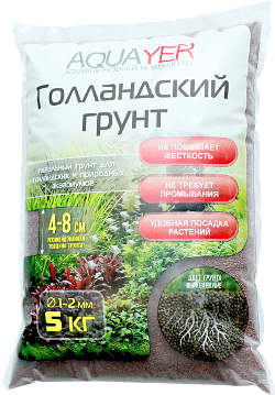 AQUAYER Голландский грунт, 5кг AQUAYER Голландский грунт, 5кг